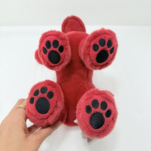 Douglas Scholastic Clifford Big Red Dog Plush Toy Book Stand Cuddle Collar Name - Picture 4 of 12